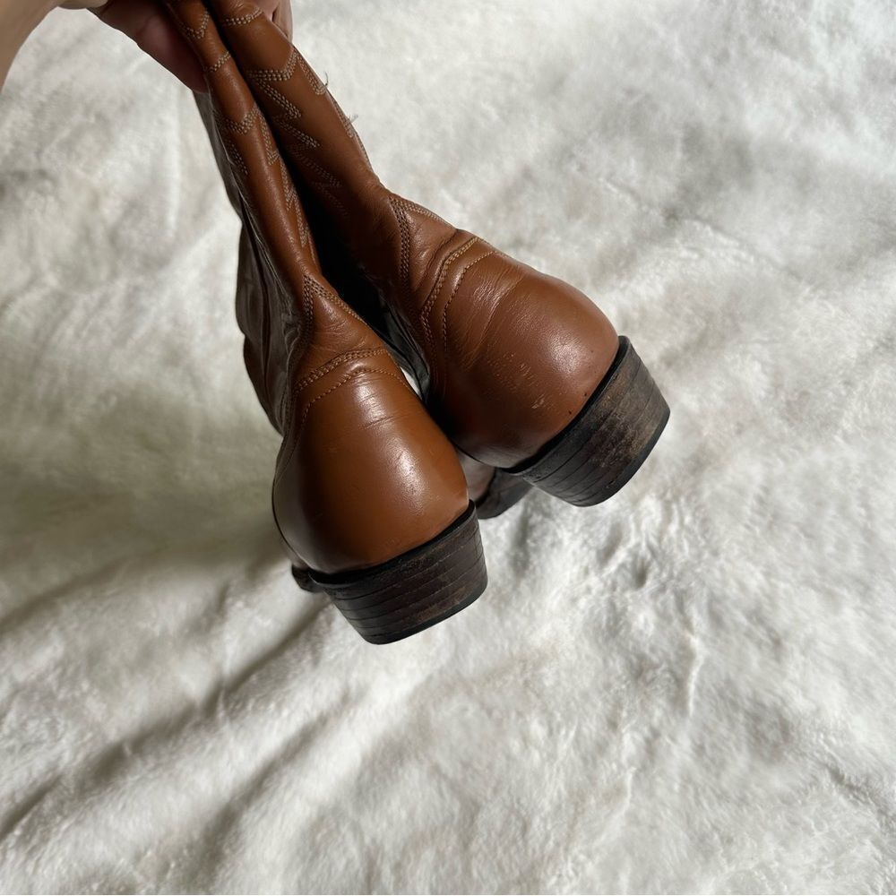 Tony Le Claire Custom Made Cowboy Boot Size 7B - Picture 8 of 12
